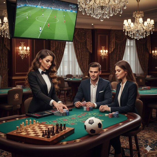 Luxurious Online Casino Gaming Experience